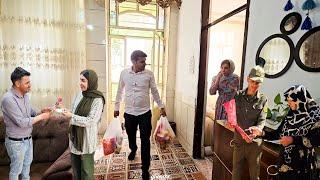 "A Gift of Love: The Ghoncheh Family's Special Mission to Save from the Great Gas Danger"