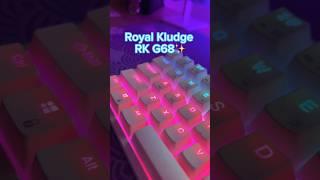 Unboxing the Royal Kludge RK G68 #unboxing #gaming #keyboard #gamingcommunity #ledlights #gamergirl