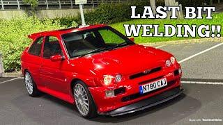 PAINTING MY ESCORT COSWORTH ** Why I’m doing a Rush Job **