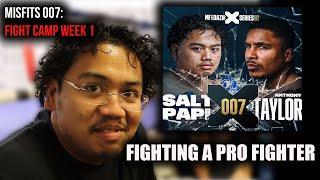 SALT PAPI VS ANTHONY TAYLOR: TRAINING CAMP WEEK 1 (MISFITS & DAZN BOXING SERIES 007) #ksivsfournier