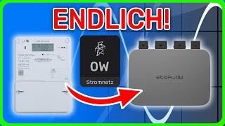 NULL-Einspeisung: Vom Stromzähler zum PowerStream - so geht's! ️ EcoFlow Balkonkraftwerk Speicher