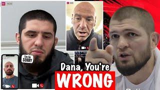 BREAKING: Khabib Nurmagomedov RIPS Dana White's STATEMNT! Makhachev SHARES BAD NEWS! Topuria UFC 308