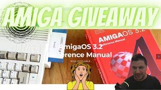 Amiga OS 3.2 Reference Manuel & Amiga Dual Game Giveaway! Merry Christmas and Happy New Year!!