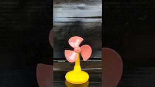 Small table fan video. Beautiful fan