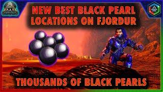 The NEW Best Black Pearl Locations on Ark Fjordur - The Easiest Safest Black Pearls