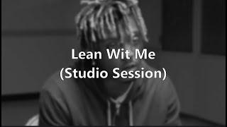 Juice WRLD “Lean Wit Me” (Studio Session)