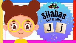 Sílabas JA JE JI JO JU - Letra J - Ejercicios | Educación para Niños | Homeschool Para Todos