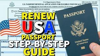 How To Renew US Passport 2024 ️
