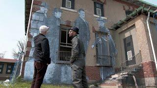 Artist's hidden message on Ellis Island