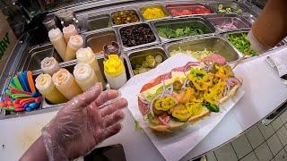Subway Sandwiches POV Drive Thru Rush At Different Subways
