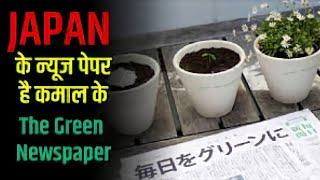 Japanese Green newspapers ||Amazing facts#shorts