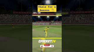 This is the reason  | Funny Moment in Cricket 24 #shortvideo #shorts #shortsfeed #ytshorts #cricket