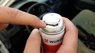 Würth Araç İç Mekan Temizleyici Sprey Bomba Nasıl Uygulanır ? / Würth Quick Fresh Pure