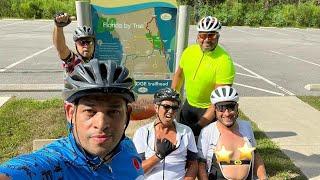 242 mile Florida Coast to Coast Bikeride for Elario's Birthday. From St Petersburg to Titusville.