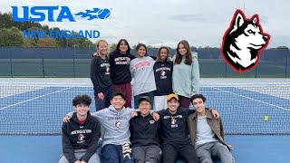 2023 USTA New England Sectionals with Northeastern University Tennis