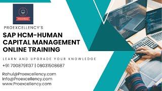 Sap HCM Training | SAP Human Capital Management Online Training for Beginners with Top Trainer