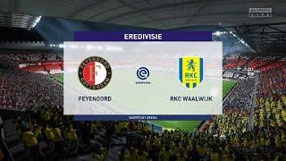  Feyenoord vs RKC Waalwijk  | Eredivisie (09/04/2023) | Fifa 23