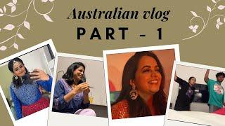 Australian vlog Part 1  | Bhavana | Vishnu Groovi | Divya Menon | Bhagyaraj | Anna Prasad