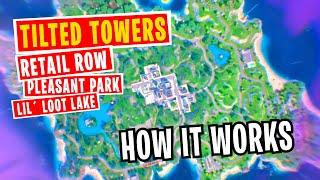 RELOAD MODE The New returning POI's and how it works (Fortnite Summer Update)