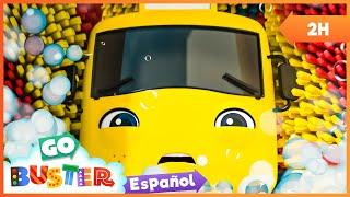 ¡Buster ATASCADO en el autolavado! | Dibujos Animados | 2 HORAS de Go Buster en Español