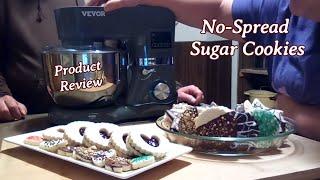 Trying Out the VEVOR Stand Mixer & Making Delicious No Spread Sugar Cookies | Come Bake with Us