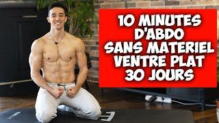 10min d'Abdos pour un ventre plat en 30jours !