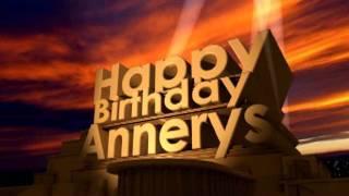 Happy Birthday Annerys