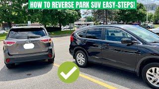 The Best Step-by-Step Easy Reverse Parking Method That Works Every Time."#reverseparking #pass