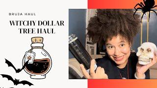 HALLOWEEN WITCHY DOLLR TREE HAUL  | #dollartreehaul #bruja #spirituality #dollartree #witchlife