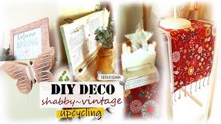 V9| projets upcycling et diy pour une déco shabby vintage 》 upcycling recup diy deco et utile .vlog