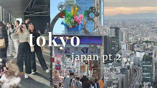 tokyo, shibuya sky, cafes, teamlab, ginza | japan vlog pt 2