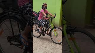 good evening |cycling time of my daughter priyanshi |yt short |babinayoutuber