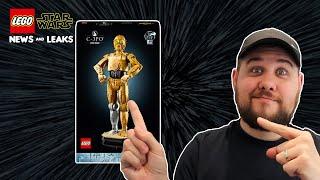 NEW Lego Star Wars set images! Buildable C-3PO coming August 1st 2024!