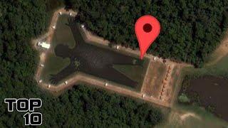 Top 10 SECRET Google Maps Locations You Are Not Allowed To Visit
