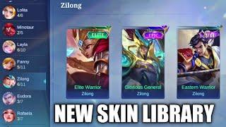 THIS LOOKS LIKE A SKIN LIBRARY OF MLBB