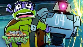 NEW SERIES: Tales of the Teenage Mutant Ninja Turtles | Donnie Runs for His LIFE!  | Full Scene