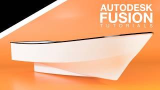 Autodesk Fusion 360 - Surface Model a Boat Hull - Intermediate/Advanced Tutorial (2024)