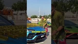 Can You Guess How Much Gold This Guy Has? 