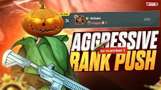 OG RANK PUSHER IS BACK CONQUEROR PUSH | BGMI LIVE