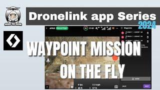 DJI Mini 3 Pro How to do On the Fly Waypoints Mission Dronelink DJI app Tutorial #shaunthedrone