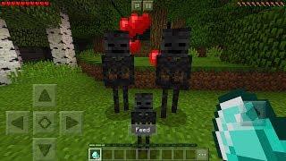 How to BREED WITHER SKELETONS in Minecraft Tutorial! (Pocket Edition, Xbox, PC)