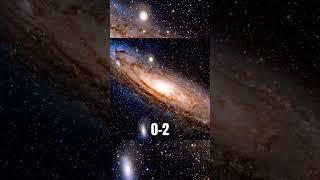 the Andromeda Galaxy Vs The Milky Way galaxy || Wait For Twist s|#shorts #viral#trending #new #1vs1