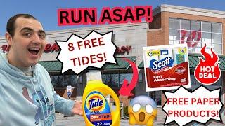 *RUN ASAP!* ~ 8 FREE BOTTLES OF TIDE / FREE PAPER PRODUCTS / MORE! ~ CRAZY HOT WALGREENS DEAL!!!!