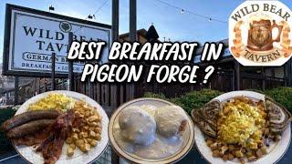 Wild Bear Tavern Breakfast (Best In The Smokies?) Pigeon Forge Tennessee