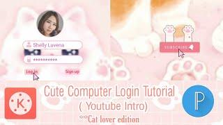 How to make youtube intro with kinemaster || Cara membuat intro youtube di kinemaster