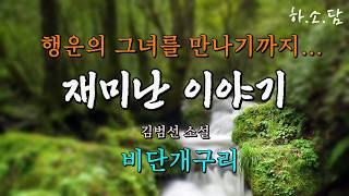 행운의 그녀를 만나기까지. 요절복통 기막힌 이야기.  [비단개구리 - 김범선 단편소설] #하소담오디오드라마