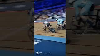 The power of acceleration of track cyclists 