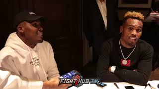 JERMALL CHARLO "GOLOVKIN IS AN ANIMAL, VANES LUCKY HE WENT 1 ROUND"