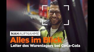 Coca-Cola Nahaufnahme: Als Leiter des Warenlagers in Fürstenfeldbruck