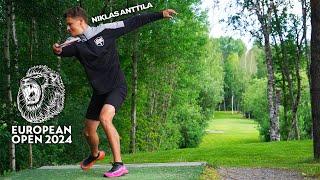 TULEVA FRISBEEGOLFIN MM-KISARATA | European Open 2024 | Niklas Anttila